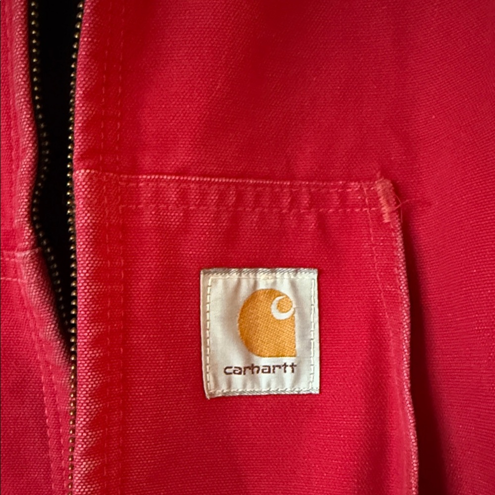 Vintage Carhartt Jacket - size M - red - Picture 9 of 12